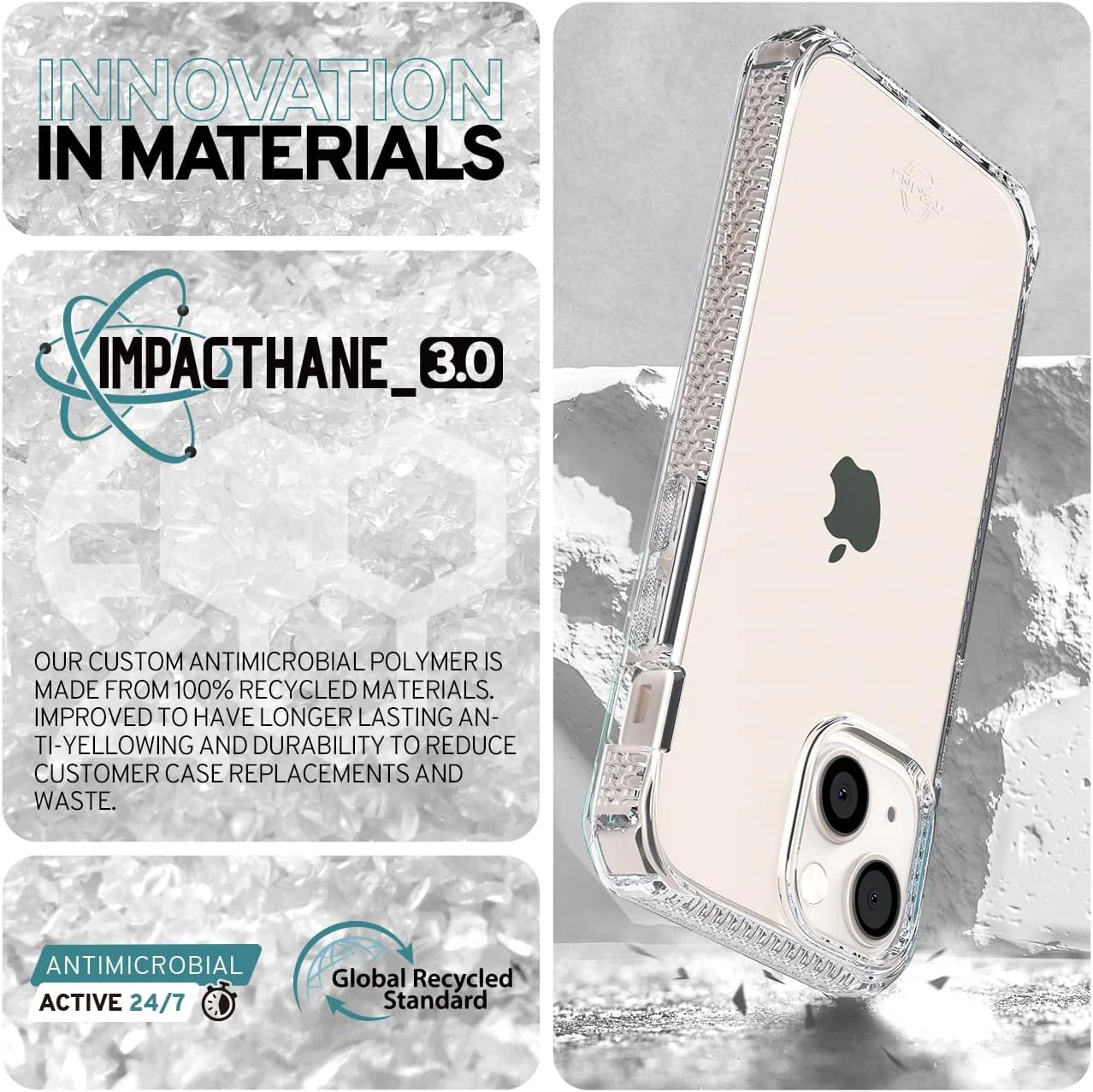 ITSKINS Spectrum Case - Fits iPhone 11 Pro Max / Galaxy S10+ - Image 3